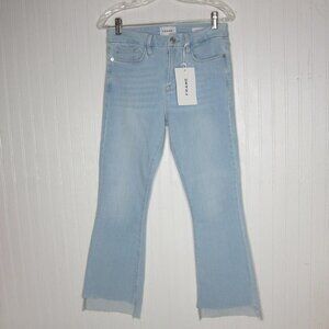 Frame LeCrop Mini Boot Cut Jeans Size 28